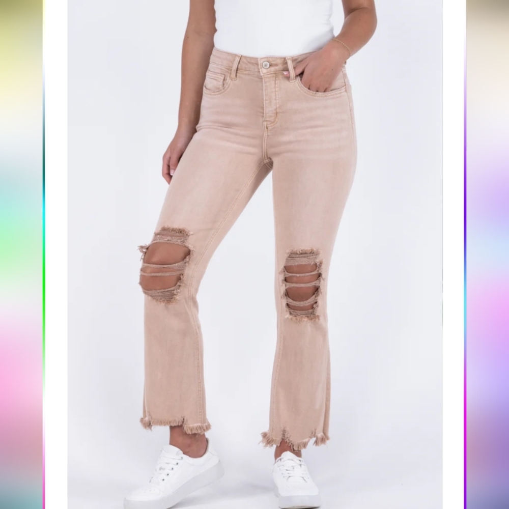 Vervet Bella high rise flare